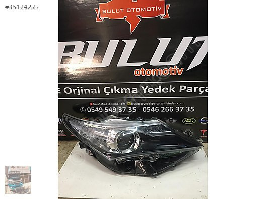 Toyota auris sağ ön far 2012-2015