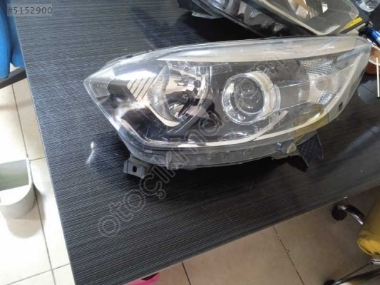 Far Lambası Sol Siyah (Motorlu) - Renault Captur