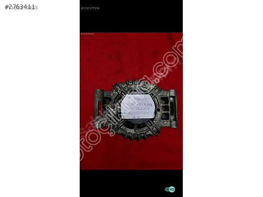 CİTROEN C3 1.6 ŞARJ DİNAMOSU