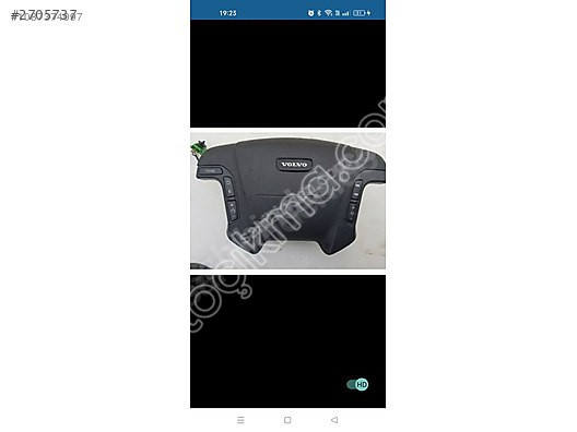 VOLVO S70 AİRBAG
