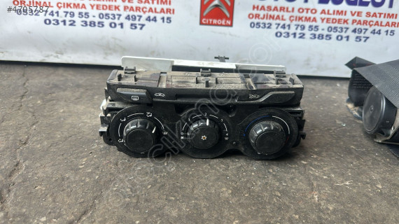 Citroen C Elysee Klima tuş takımı