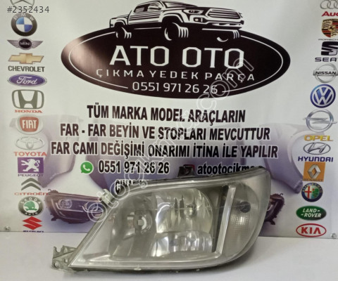 MERCEDES SPRİNTER ORJİNAL ÇIKMA SOL FAR