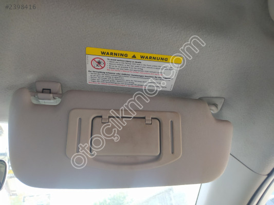 ÇIKMA SMART FORFOUR SAĞ GÜNEŞLİK