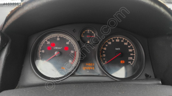 OPEL ASTRA H GÖSTERGEEKRANI