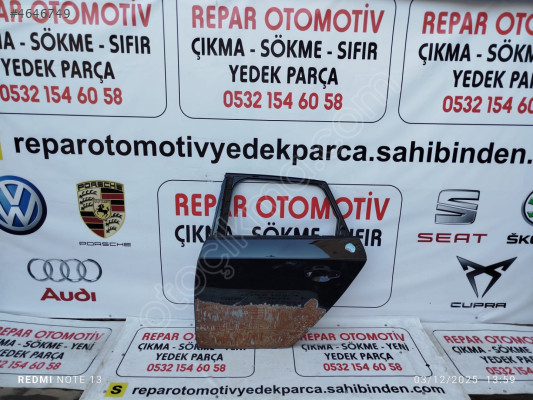 Audi a3 sedan sol arka kapı orijinal çıkma 2013-19