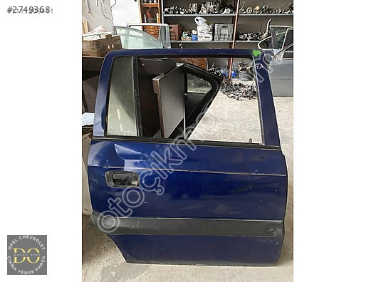 Opel zafira A çıkma sağ arka kapı