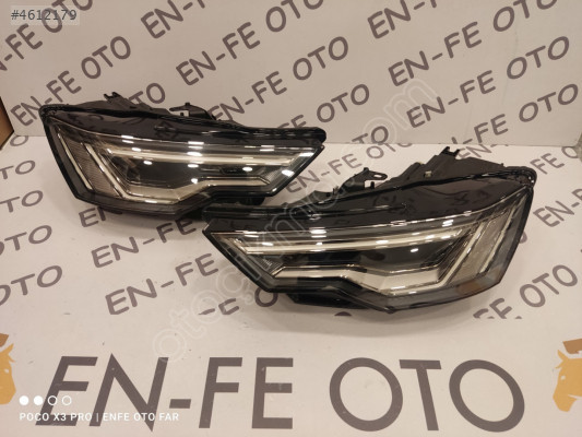 AUDİ A6 C8 LED XENON SOL FAR ORJİNAL  3