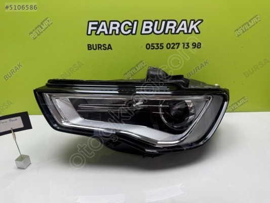 AUDİ A3 8V SOL FAR ORJİNAL 2013-2017 8V0941005