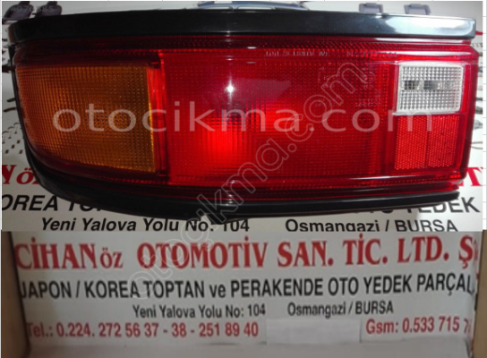Mazda 323 Sağ Stop 1990 1992
