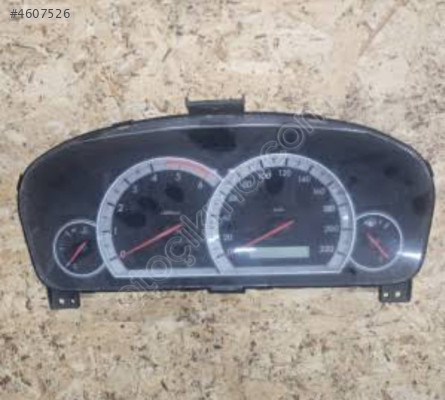 Chevrolet Captiva kilometre saati