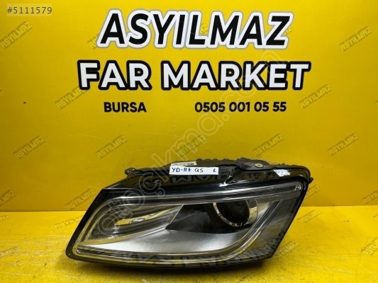 AUDİ Q5 SOL FAR - ORJİNAL