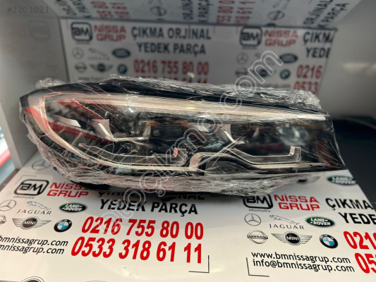 BMW 5 SERİSİ G30 SAĞ ÖN FAR ORİJİNAL