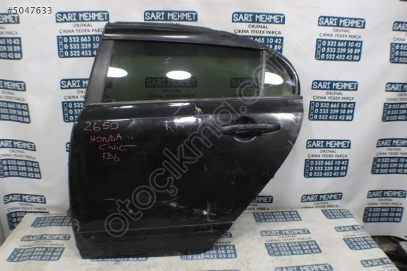 ÇIKMA HONDA CİVİC FD6 SOL ARKA KAPI 2650