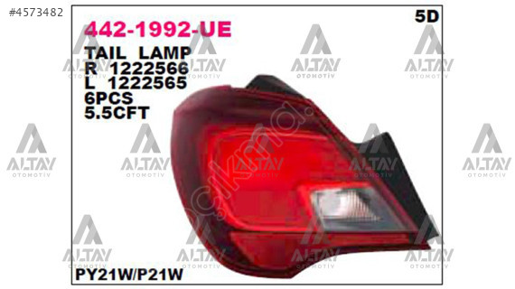 OPEL CORSA STOP LAMBASI DIS E 15  SOL