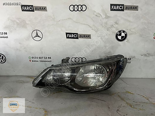 HONDA CİVİC FD6 MAKYAJLI SOL FAR ORJİNAL