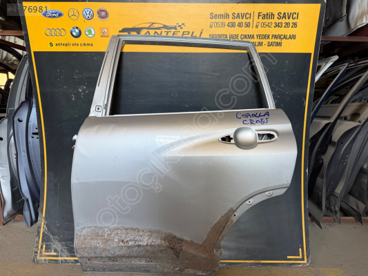 TOYOTA COROLLA CROSS SOL ARKA KAPI ÇIKMA ORİJİNAL