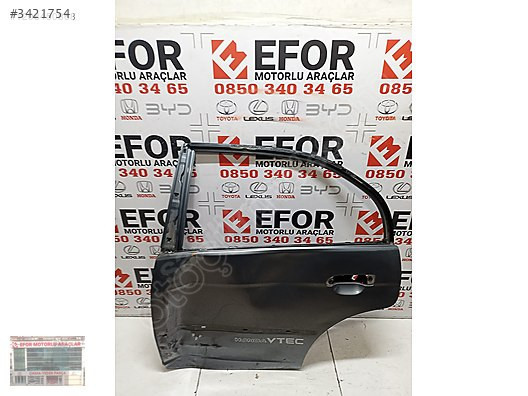 HONDA CİVİC ORJİNAL ÇIKMA SOL ARKA KAPI 04+