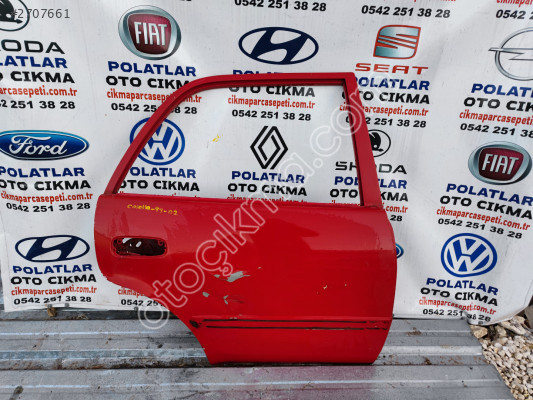Toyota Corolla arka sağ kapı Orjinal