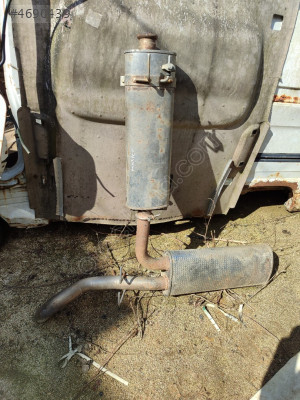 Renault Master 2 çıkma orijinal egzoz