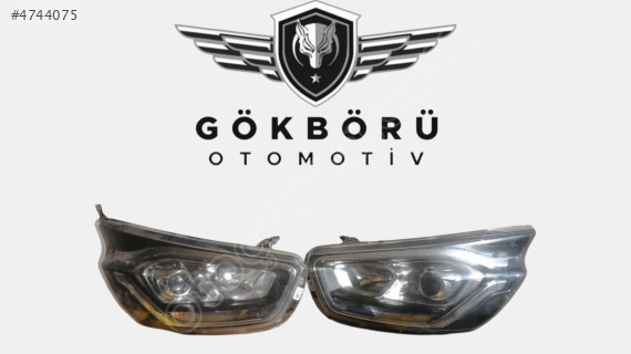 FORD TRANSİT CUSTOM MERCEKLİ SAĞ SOL FAR