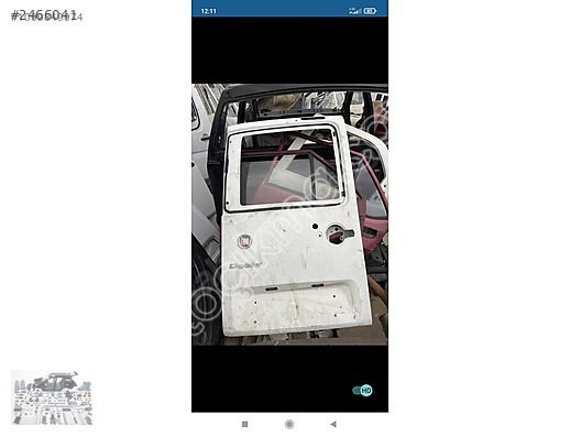 Fiat Doblo bagaj kapağı