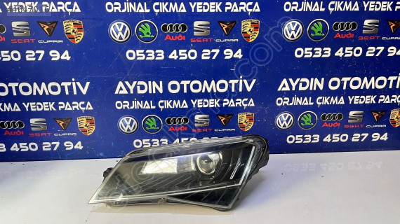 2016-2019 SKODA SUPERB ORİJİNAL ÇIKMA SOL FAR