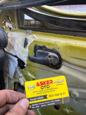 Corsa b sağ ön içten açma kapı kolu