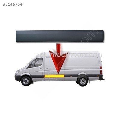 SOL YAN ORTA KAPLAMA CRAFTER / SPRİNTER 2006-