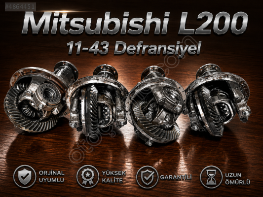 Mitsubishi L200 tek kapı arka Defransiyel 100626