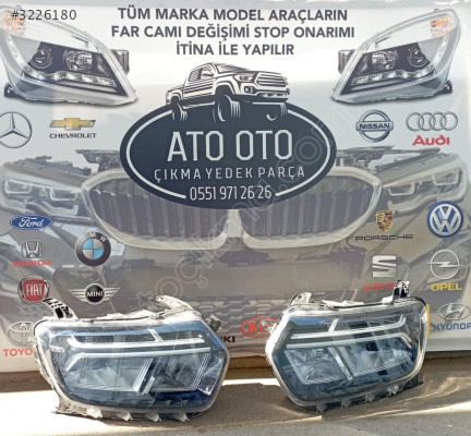 Dacia Duster Orjinal Çıkma Far Seti - Sağ/Sol