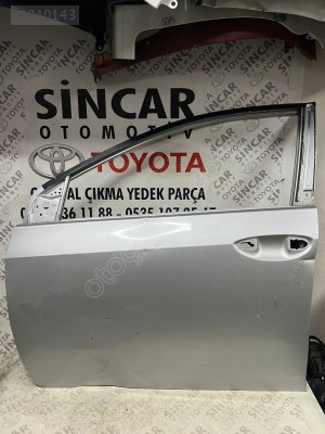 TOYOTA COROLLA 2013 2018 SOL ÖN KAPI ÇIKMA ORJİNAL