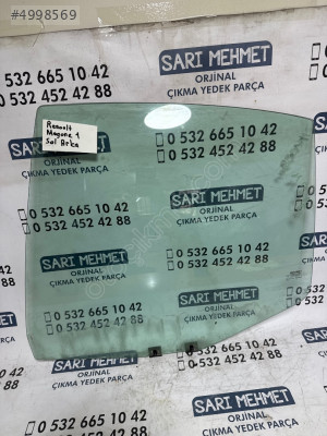 ÇIKMA RENAULT MEGANE 1 SOL ARKA KAPI CAMI