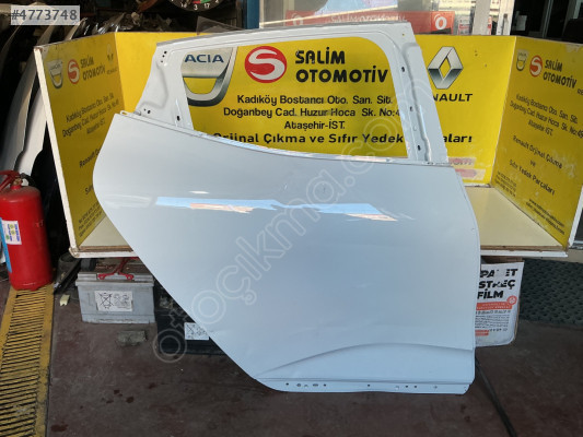 CLİO 5 SAĞ ARKA KAPI BEYAZ 821008513R