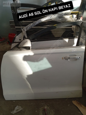 audi a6 sol ön kapı beyaz orjinal sükme çıkma