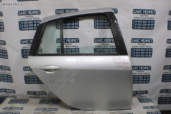 ÇIKMA RENAULT SYMBOL THALİA SAĞ ARKA KAPI 2654