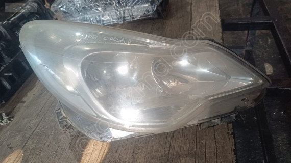 Opel corsa D sağ ön far
