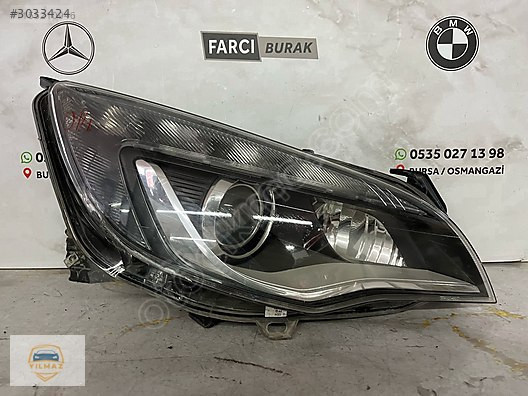 ASTRA J MERCEKLİ SAĞ FAR ORJİNAL