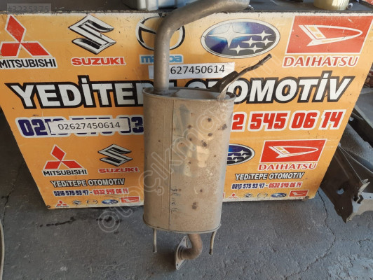 subaru ımpreza egzoz komple
