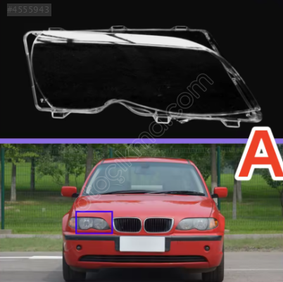 BMW 3 SERİSİ E46 SIFIR SAĞ FAR CAMI 1998-2001