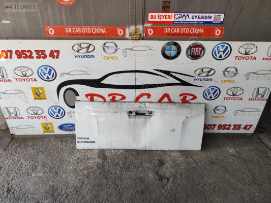 ISUZU D-MAX ARKA BAGAJ ÇIKMA ORJİNAL