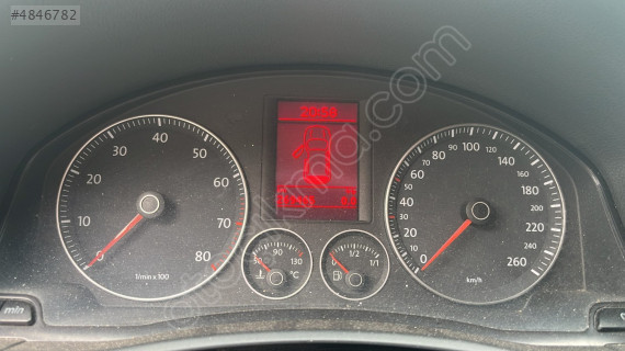 VOLKSWAGEN GOLF 5 GÖSTERGE PANELİ