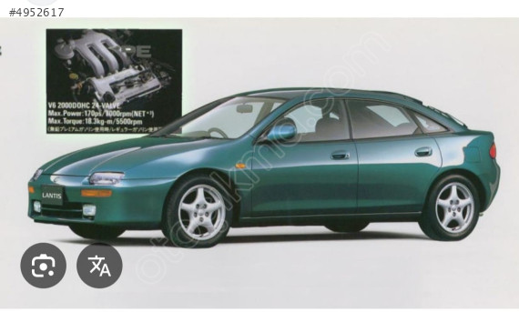 Mazda lantis kapı camları