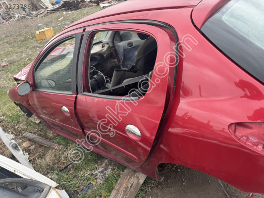PEUGEOT 206 SOL ARKA KAPI HATASIZ ORJ