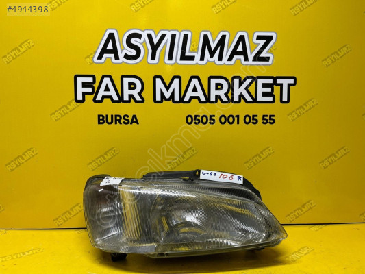 PEUGEOT 106 SAĞ FAR - ORJİNAL