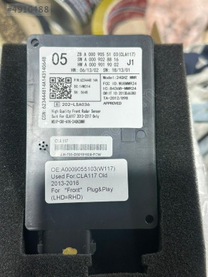 MERCEDES CLA 117 RADAR BEYNİ