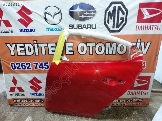 mazda 3 sol arka kapı 2014-2018