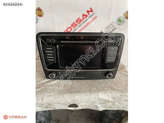 Skoda SuberB 2014 Radyo Cd Çalar Çıkma PARÇA 3T0035156G - Skoda  Orijinal Çıkma Yedek Parça Ankara
