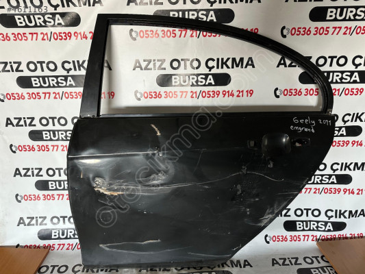 GEELY EMGRAND SOL ARKA KAPI ORJİNAL ÇIKMA