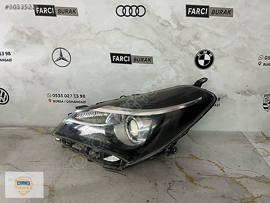 YARİS MERCEKLİ SOL FAR ORJİNAL