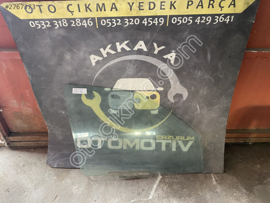 Ford Escort Sağ ön Kapı Camı Orijinal Çıkma